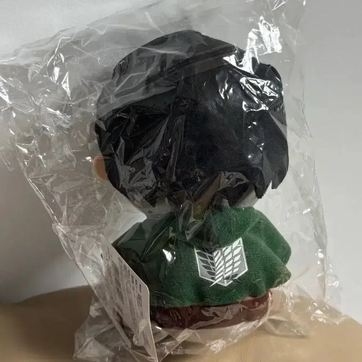 [BUNJANG] Attack on Titan Final Season Owarai Levi Sitting Plush Doll / 진격의 거인 진격거 파이널 시즌 오스와리 리바이 앉은 누이 인형