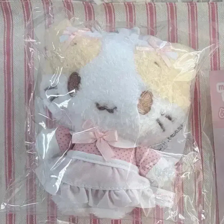 [BUNJANG] Sanrio Marshmallow Cooking Maid Carabiner Mascot (Maid) / 산리오 마슈마로 스핀즈 쿠킹메이드 마스코트
