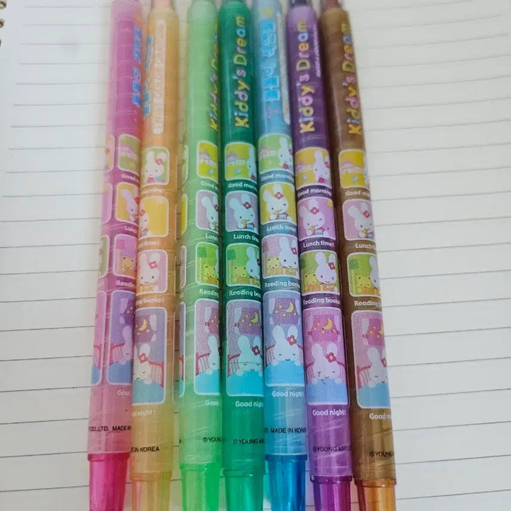 [BUNJANG] Yeongart Kiddie (Rabbit) Colored Pencil Set / 고전문구 영아트
