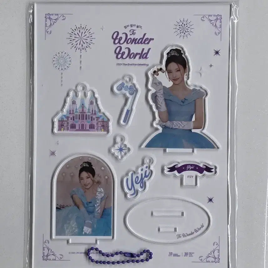 [BUNJANG] ITZY Yuna Wonderwall Acrylic Kit / ITZY 원더월드 예지 아크릴 키트