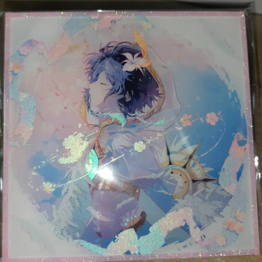 [BUNJANG] Genshin Impact Venti Unofficial Acrylic Shikishi / 원신 벤티 비공굿 아크릴 색지