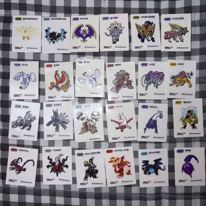 [BUNJANG] Pokemon 30th Anniversary Sticker Set / 포켓몬 30주년 기념 띠부씰
