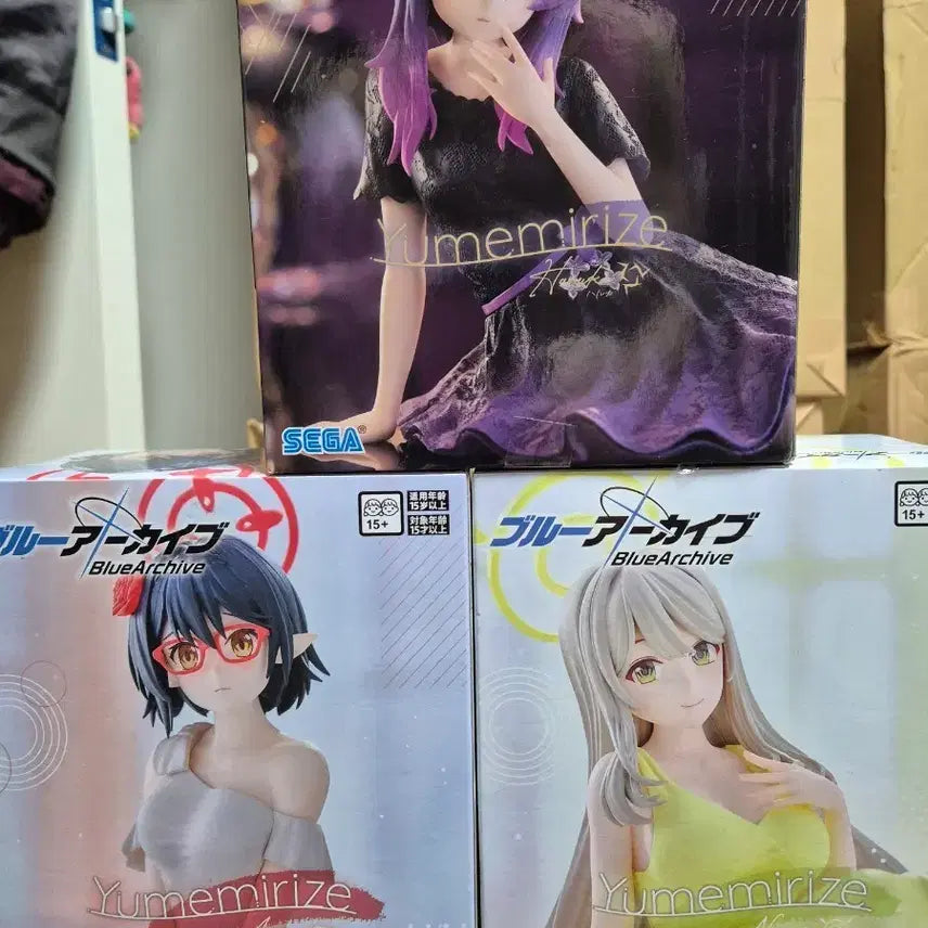 [BUNJANG] Sega Blue Archive Yumemireiz Figure Set / 세가 블루아카이브 유메미리즈 피규어 3종