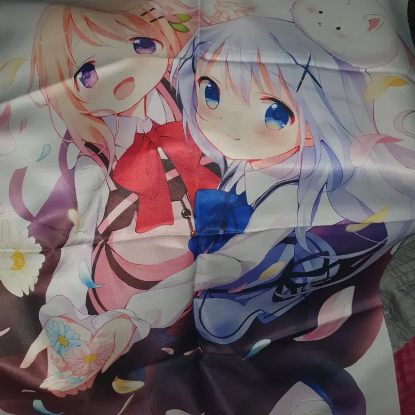 [BUNJANG] Is the Order a Rabbit? Chino Cocoa Fabric Tapestry / 주문토끼 패브릭 태피스트리 주문은 토끼입니까 치노 코코아