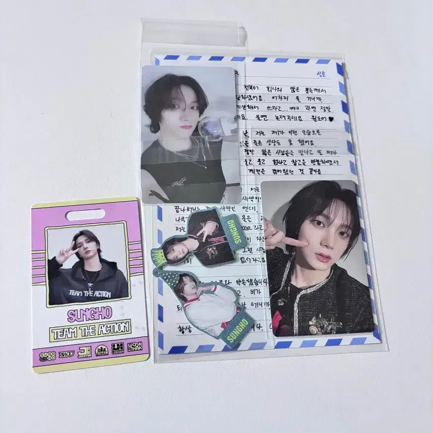 [BUNJANG] BOYNEXTDOOR Sungho KNOCK ON Vol.1 DVD Photocard Set / 보이넥스트도어 성호 팬미팅 DVD 포카 KNOCK ON Vol.1 세트