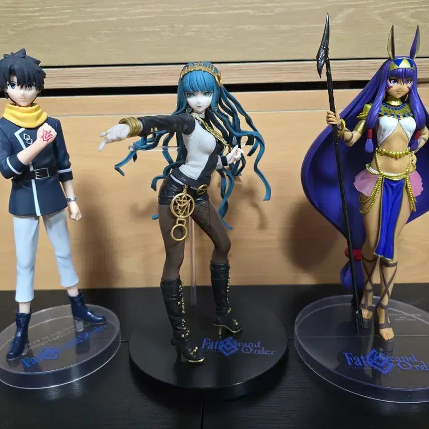 [BUNJANG] Fate/Grand Order Fujimaru Ritsuka Cleopatra Nitocris Bundle Set Figures / 페이트 후지마루 클레오파트라 니토크리스 일괄