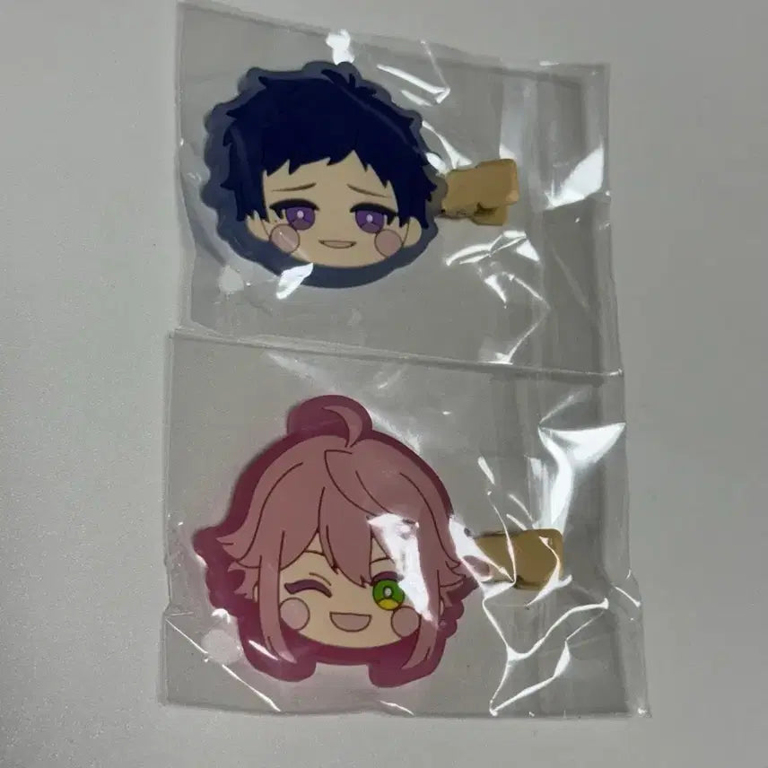[BUNJANG] Ensemble Stars Hair Clip Bundle Set (Yuzuru &amp; Tori) / 앙스타 헤어클립 유즈루 토리 가챠