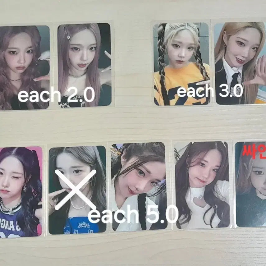 [BUNJANG] CLASS:y Official Signed Photocard / CLASS:y 클라씨 공방포카 싸인포카 양도 판매