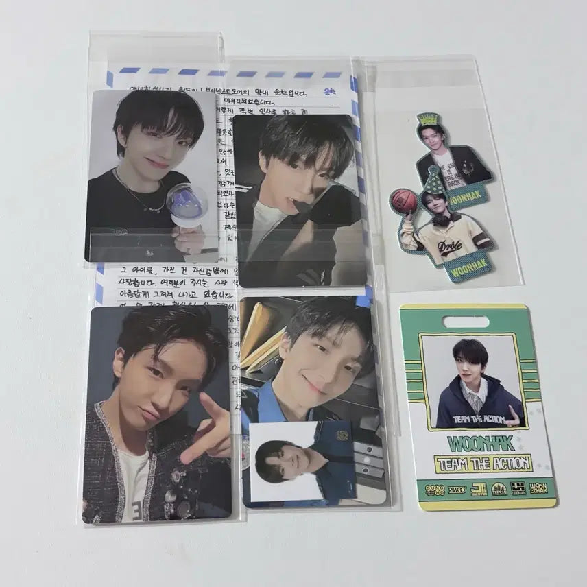 [BUNJANG] BOYNEXTDOOR Woonhak Knock On Vol. 1 Membership Photocard Set / 보이넥스트도어 운학 팬미팅 멤버십 포카 KNOCK ON Vol.1 세트