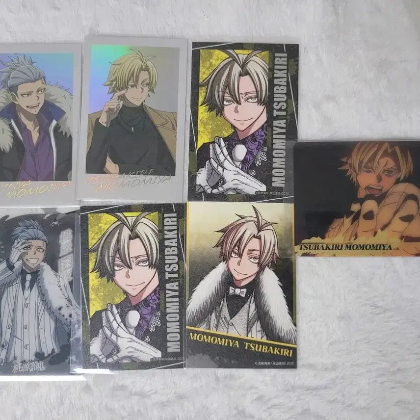 [BUNJANG] Dougenkyu Tsubakiri &amp; Shinya Comiket Card Metallic Card Bundle Set / 일괄)도원암귀 츠바키리, 신야  c107,c104 코미케 카드 메탈릭카드