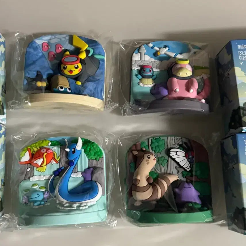 [BUNJANG] Pokemon Jeju Edition Magnet Set (4 Types, Sealed) / 포켓몬 마그넷 제주에디션 4종 미개봉 새상품