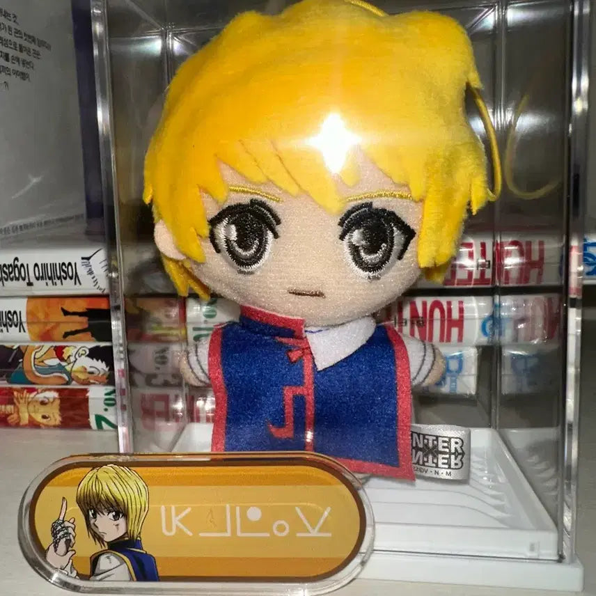 [BUNJANG] Hunter x Hunter Kurapika Crane Plush with Badge Set / 헌헌 헌터헌터 크라피카 크레인누이(뱃지 덤)