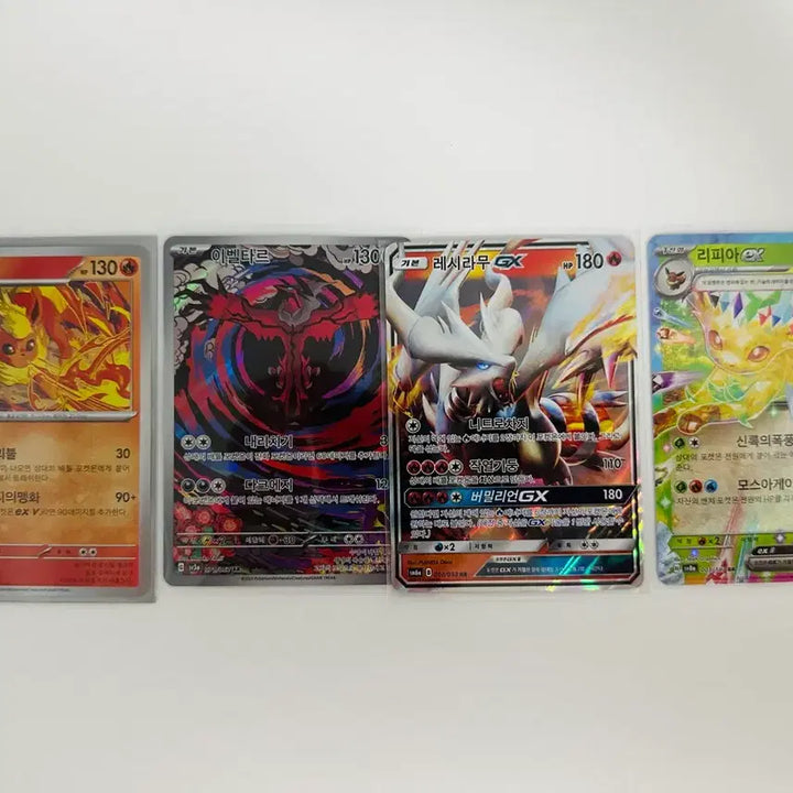 [BUNJANG] Pokemon Promo Pikachu, Booster, Yveltal, Reshiram, Leafeon EX Cards / 포켓몬 프로모 피카츄 부스터/이벨타르/레시라무/리피아 EX