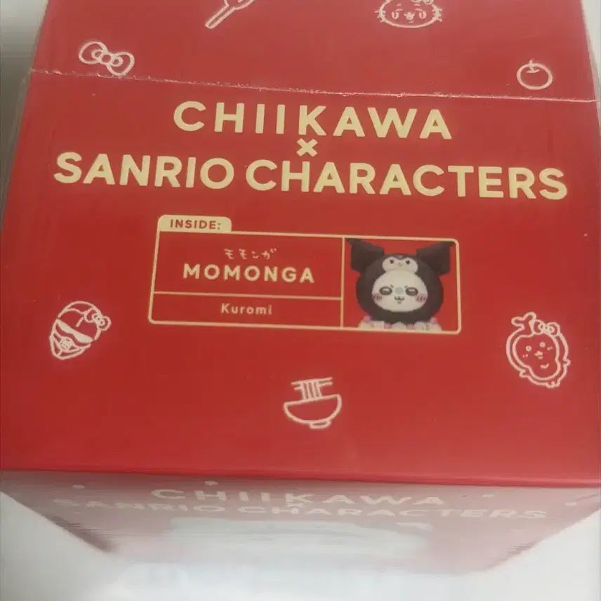 [BUNJANG] Chiikawa Sanrio Momonga &amp; Kuromi Kirameko Figure (Sealed) / 미개봉 치이카와 산리오 모몽가 쿠로미 캐릭터즈 키라메코