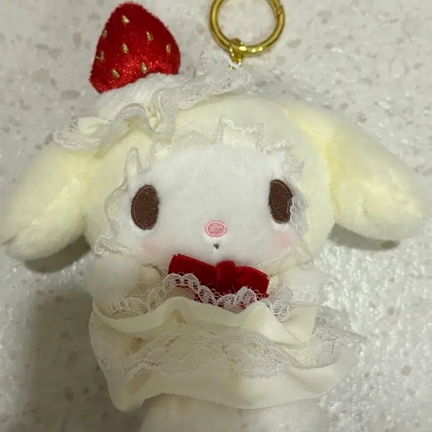 [BUNJANG] Sanrio My Melody Shortcake Mascot Plush / 산리오 마이멜로디 쇼트케이크 마스코트 인형