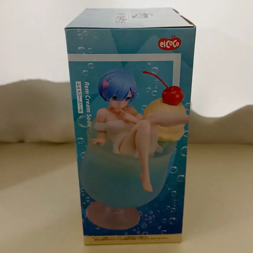 [BUNJANG] Re:Zero Rem Cream Soda Figure (Sealed) / (택포2)리제로 렘 크림소다 피규어