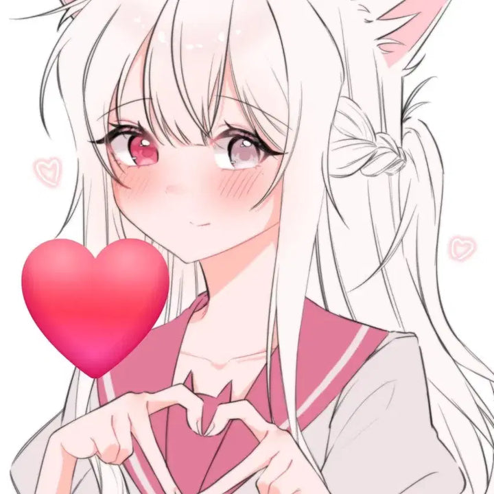 [BUNJANG] Simple Colored Bust/Half-body LD Anime Girl Commission / 간단 채색 두흉상 LD 미소녀 그림 커미션