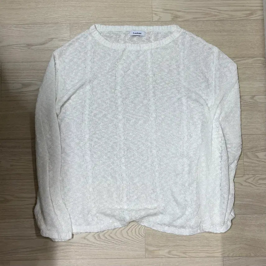 [BUNJANG] Lookast Senne Net Loose Fit Ivory / 새상품 룩캐스트 센느 네트 루즈핏 아이보리