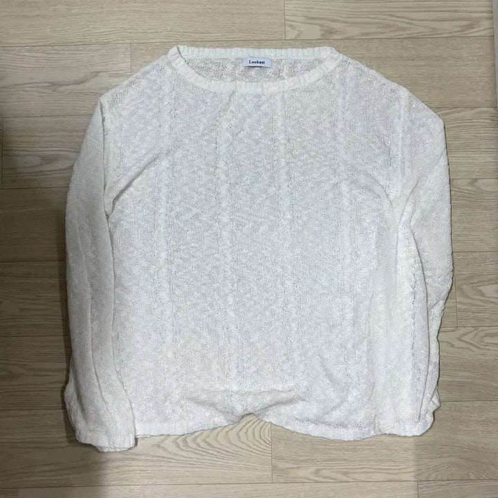[BUNJANG] Lookast Senne Net Loose Fit Ivory / 새상품 룩캐스트 센느 네트 루즈핏 아이보리