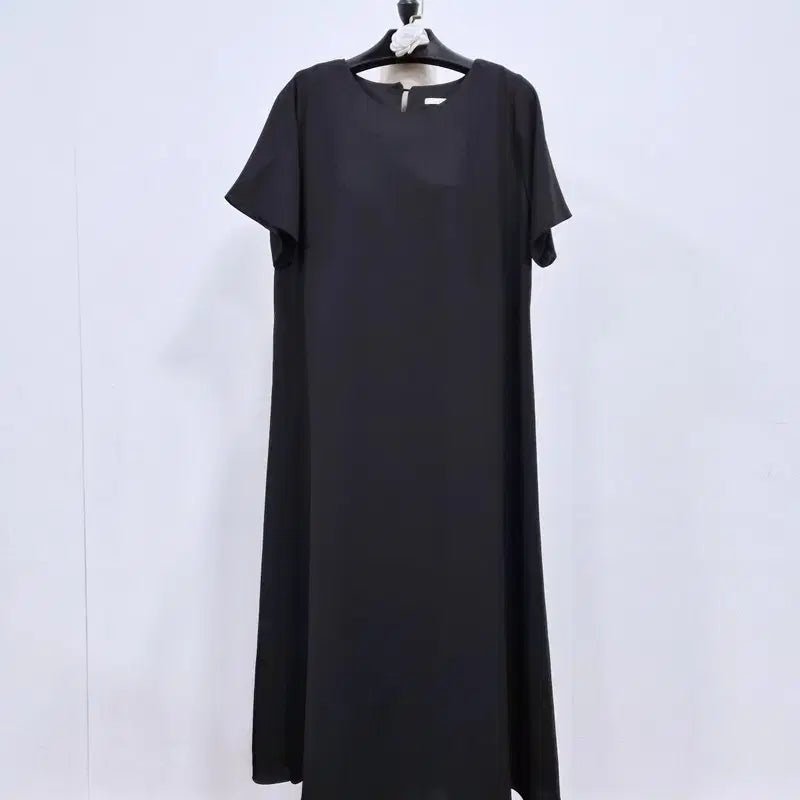 [BUNJANG] LUS Black Organza Dress / LUS 국내제작 블랙 오간자 원피스
