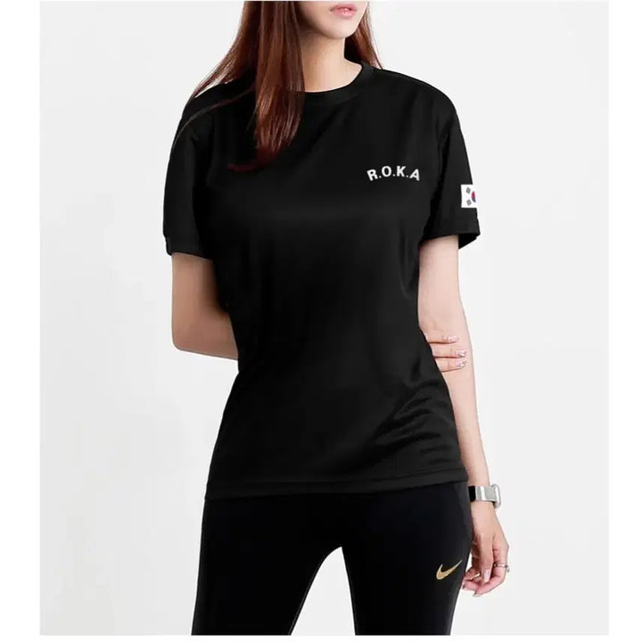 [BUNJANG] ROKA 4XL 3XL (2 Plain, 2 ROKA) Performance T-Shirts / 로카 4xl,3xl (무지2장,로카2장)