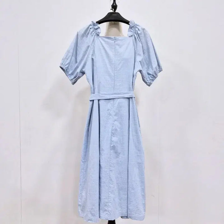 [BUNJANG] Recov Square Neck Puff Sleeve Dress / 레코브 스퀘어넥 퍼프소매 원피스