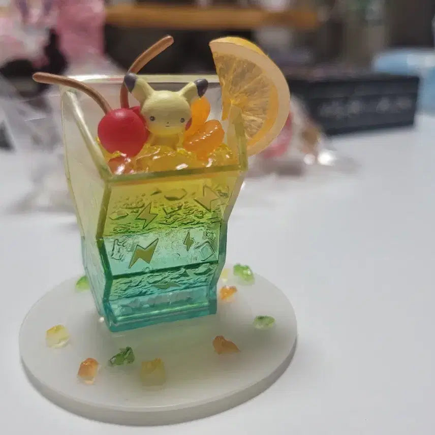 [BUNJANG] Pokemon Pikachu Dessert Plate Figure by Re-Ment / 피카츄 포켓몬 디저트플레이트 리멘트 피규어