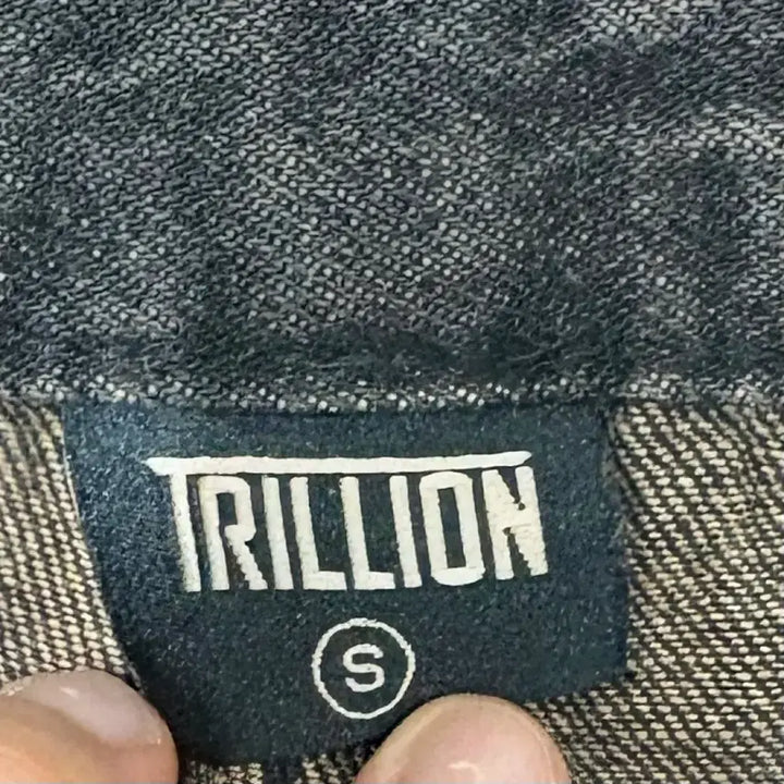 [BUNJANG] Trillion Star Applied Damage Washing Denim Pants / 트릴리온 스타 아플리케 데미지 워싱 데님 팬츠