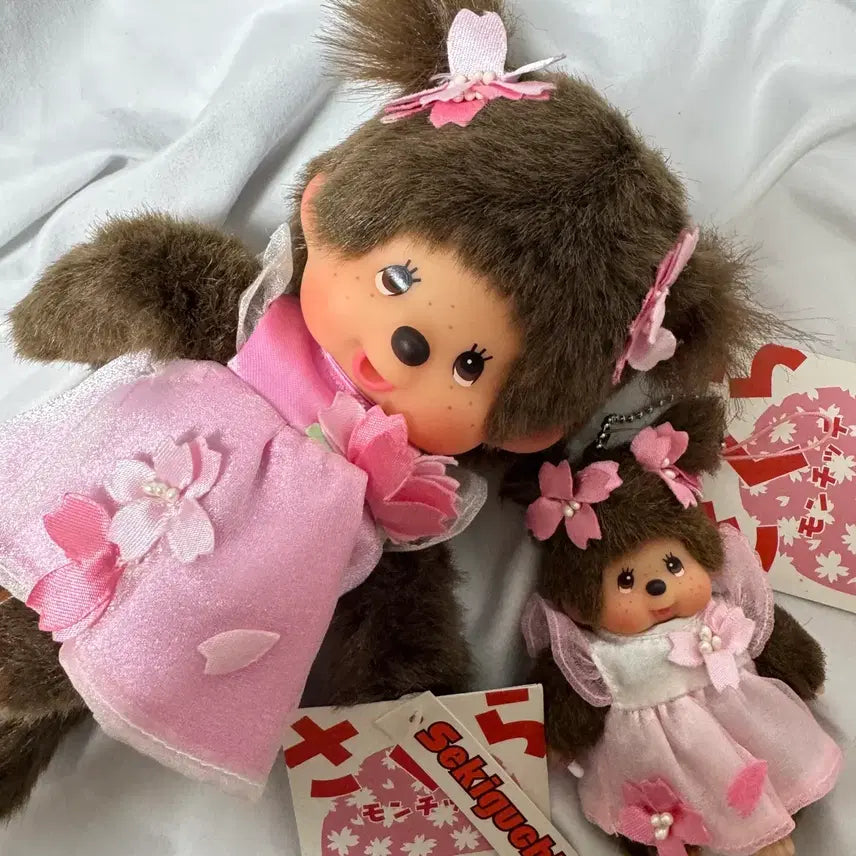 [BUNJANG] Rare Cherry Blossom Monchhichi / 초레어) 벚꽃 몬치치