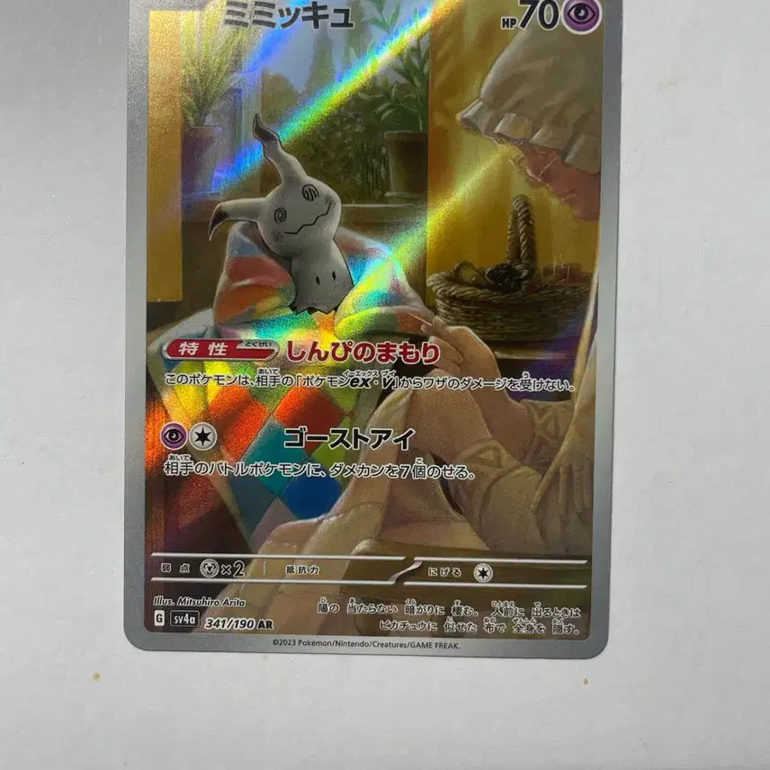 [BUNJANG] Pokemon Card Turtur AR Japanese / 포켓몬카드 샤트 따라큐 ar 일판