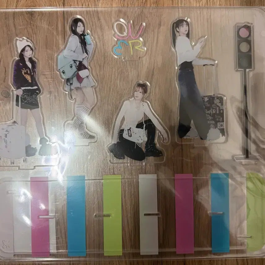 [BUNJANG] QWER Homecoming Acrylic Stand (Sealed) / 미개봉)QWER 홈커밍 아크릴 스탠등 정가양도