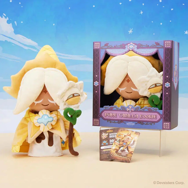 [BUNJANG] Cookie Run Kingdom Pure Vanilla Plush Doll / [쿠키런 킹덤] 퓨어바닐라 봉제인형(개봉X)