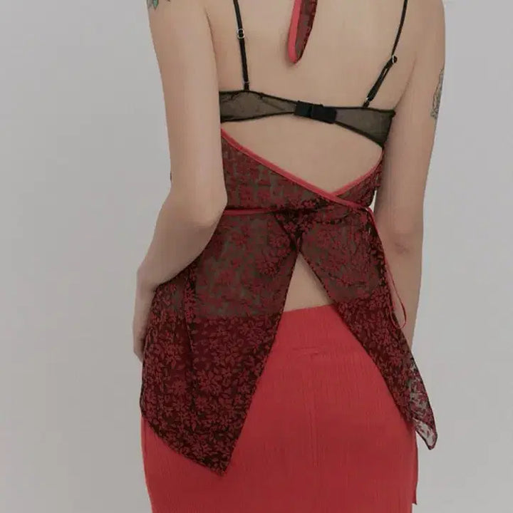 [BUNJANG] Salty Pebble 24SS Tie Top - New Condition / (새상품)솔티페블 타이탑