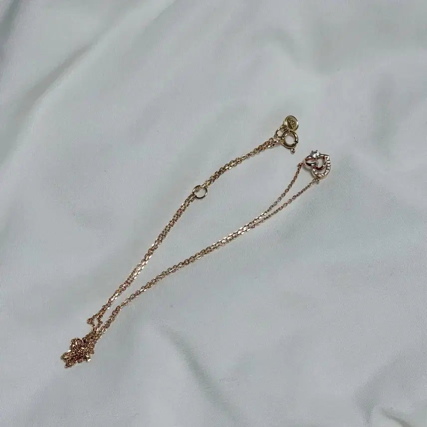 [BUNJANG] J.ESTINA 18K Rose Gold Pendant Necklace / 제이에스티나 18k 목걸이(로즈골드)