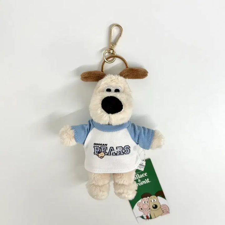 [BUNJANG] Doosan Bears Kim Taek-yeon Gromit Plush Doll / 두산베어스 63 김택연 그로밋 인형