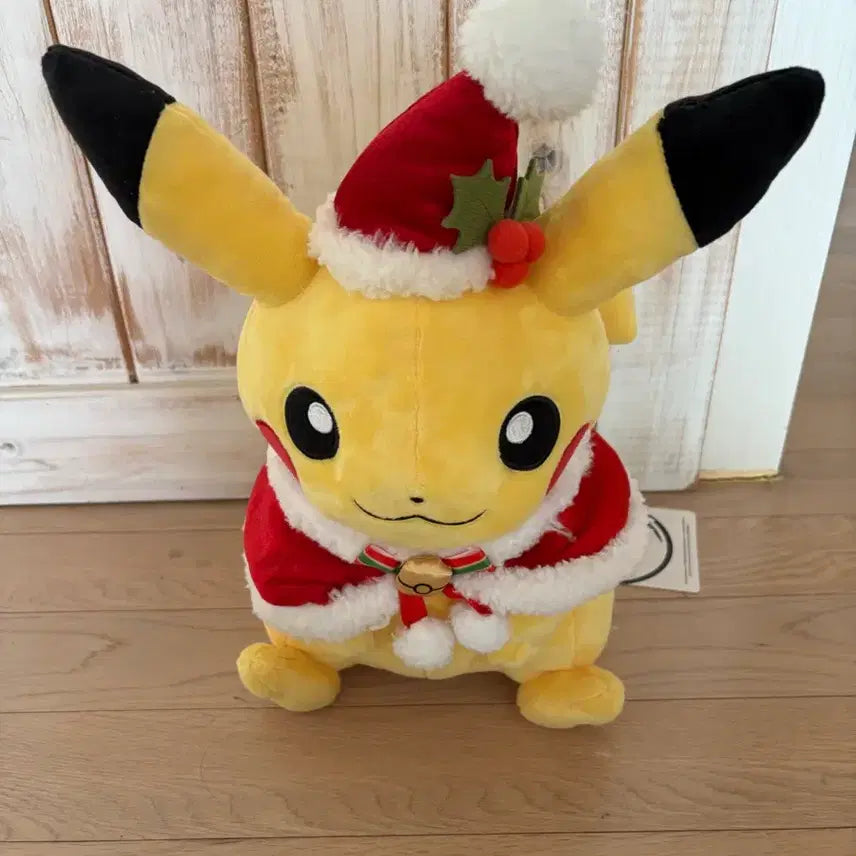 [BUNJANG] Pokemon Christmas Pikachu Plush / 포켓몬스터 크리스마스 피카츄 인형