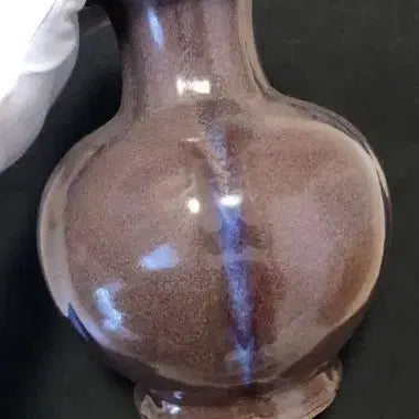 [BUNJANG] Chinese Qing Dynasty Glazed Red Vase Porcelain / 중국 청 유리홍 화병 꽃병 도자기