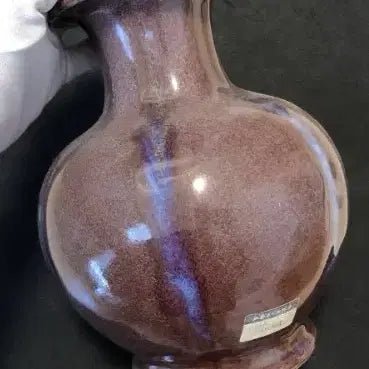[BUNJANG] Chinese Qing Dynasty Glazed Red Vase Porcelain / 중국 청 유리홍 화병 꽃병 도자기