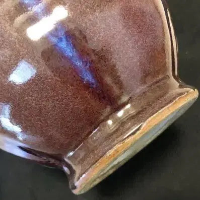 [BUNJANG] Chinese Qing Dynasty Glazed Red Vase Porcelain / 중국 청 유리홍 화병 꽃병 도자기
