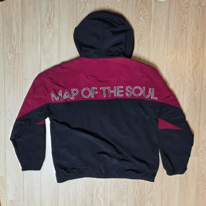 [BUNJANG] BTS MAP OF THE SOUL: LEGACY Hoodie Half Zip Up F Size / 미사용 빅히트 BTS 굿즈 맵 오브 더 솔봄여름 후드 반집업 F사이즈