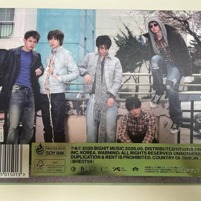 [BUNJANG] Cortis GREENGREEN Sealed Signed Album / 코르티스 GREENGREEN 비매 미개봉 친필싸인앨범