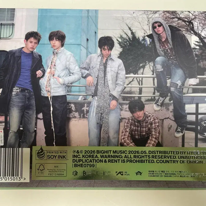 [BUNJANG] Cortis GREENGREEN Sealed Signed Album / 코르티스 GREENGREEN 비매 미개봉 친필싸인앨범