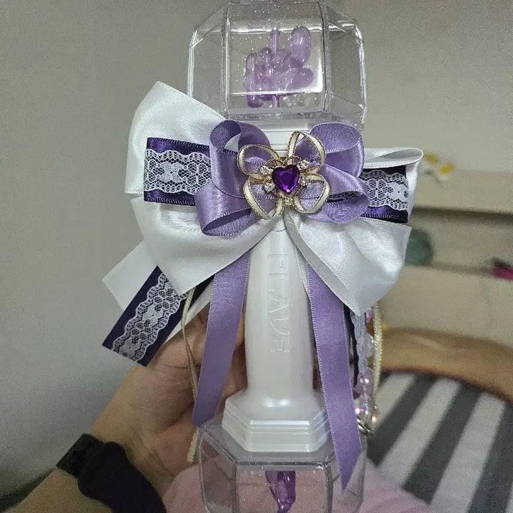 [BUNJANG] PLAVE Abyong Lightstick Bag &amp; Parts Bundle Set with Photocard / 플레이브 아뵹 응원봉가방 응원봉파츠 포가포함 일괄 원가이하 양도