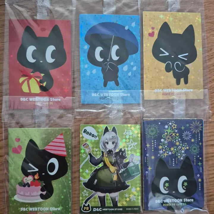 [BUNJANG] D&amp;C Webtoon Event Collecting Cards Bundle Set (Sealed) / 디앤씨 웹툰 이벤트 컬렉팅 카드 미개봉품 일괄 판매