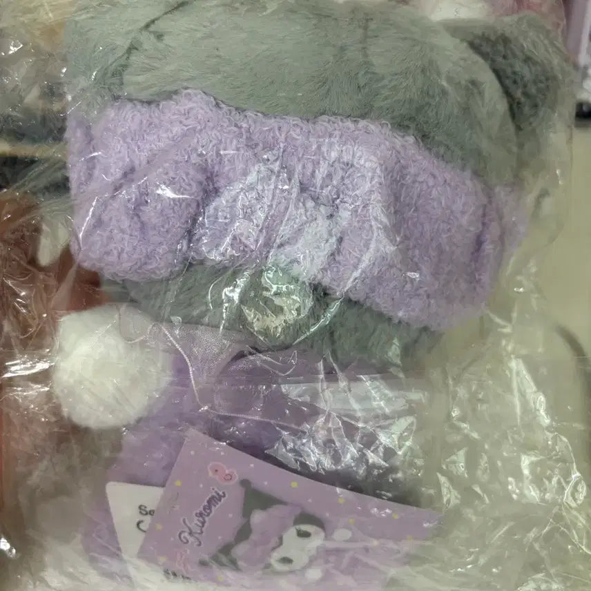 [BUNJANG] Kuromi Healing Plush Doll (Medium Size, Approx. 22cm) / 새상품 쿠로미 치유 인형(약 22cm)