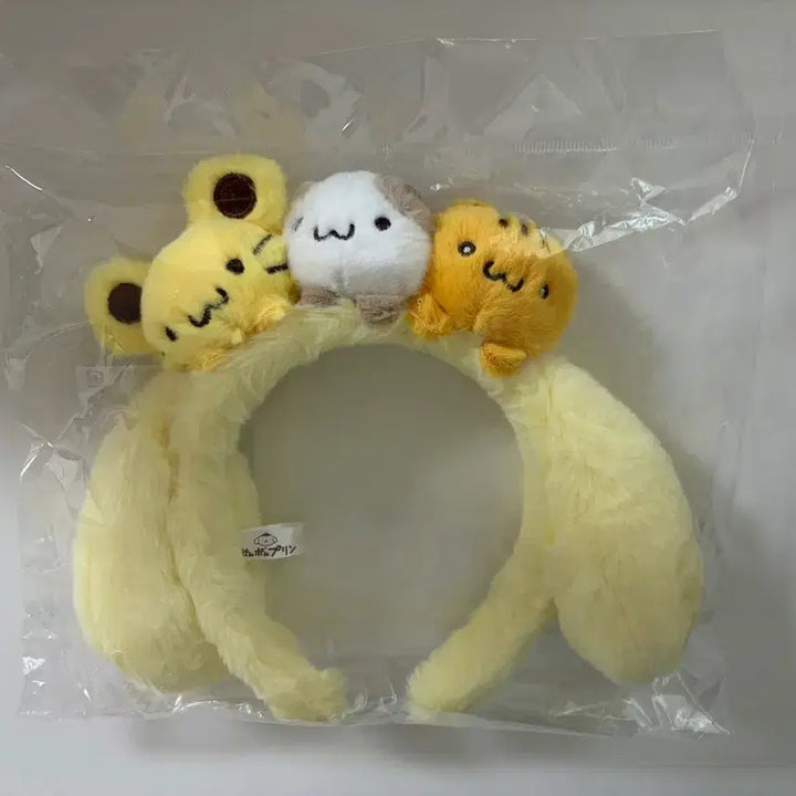 [BUNJANG] Sanrio Pompompurin Team Purin Headband / 산리오 퓨로랜드 폼폼푸린 팀푸린 머리띠