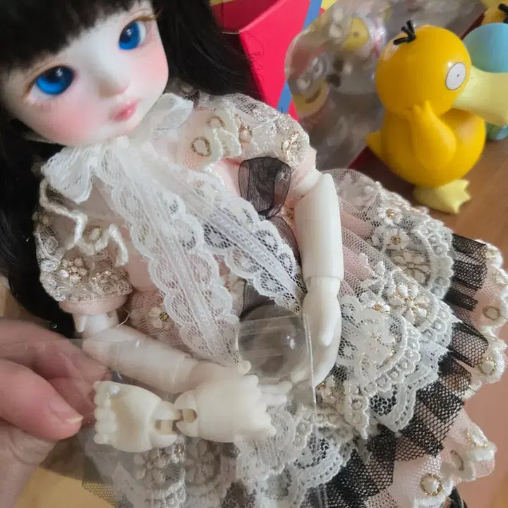 [BUNJANG] BJD Doll Fist Hands (White) for MSD / usd 주먹손 파츠 루츠