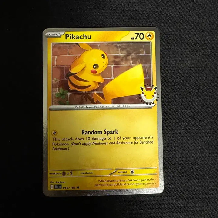 [BUNJANG] Pokemon TCG North America Day 30 Pikachu Promo Card / 포켓몬카드 북미 데이30 피카츄 프로모 카드