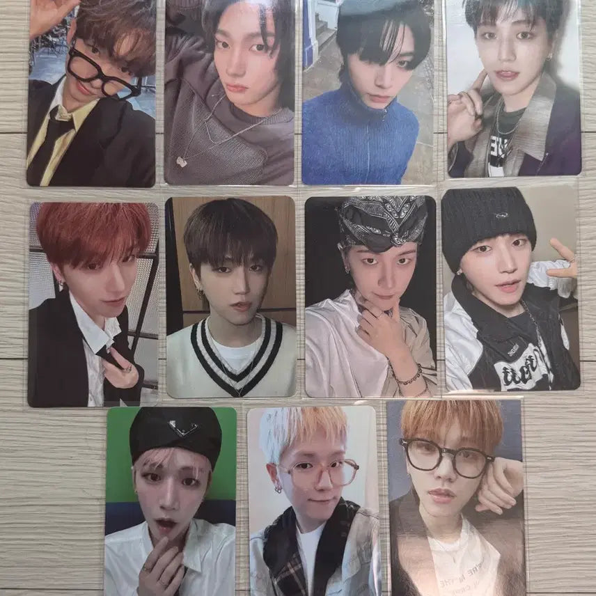 [BUNJANG] BOYNEXTDOOR Riwoo, Seongho, Jaehyun, Taesan Bundle Set Photocard / 보이넥스트도어 보넥도 포카 일괄 판매(리우 8장+성호재현태산)