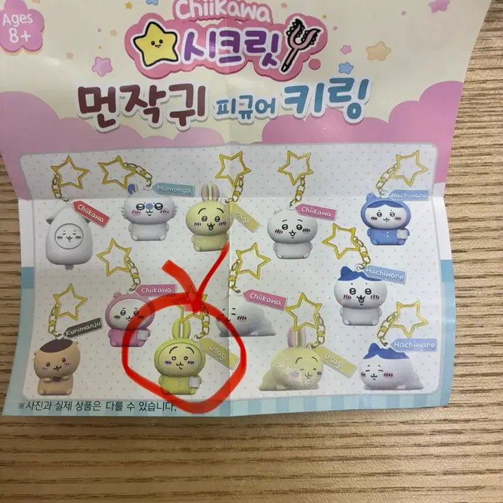 [BUNJANG] Chiikawa Secret Usagi Figure Keychain / 치이카와 시크릿 피규어 키링 우사기